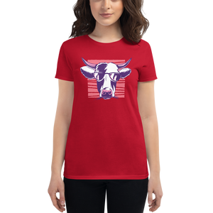 -KUAH- Frauen Kurzärmeliges T-Shirt