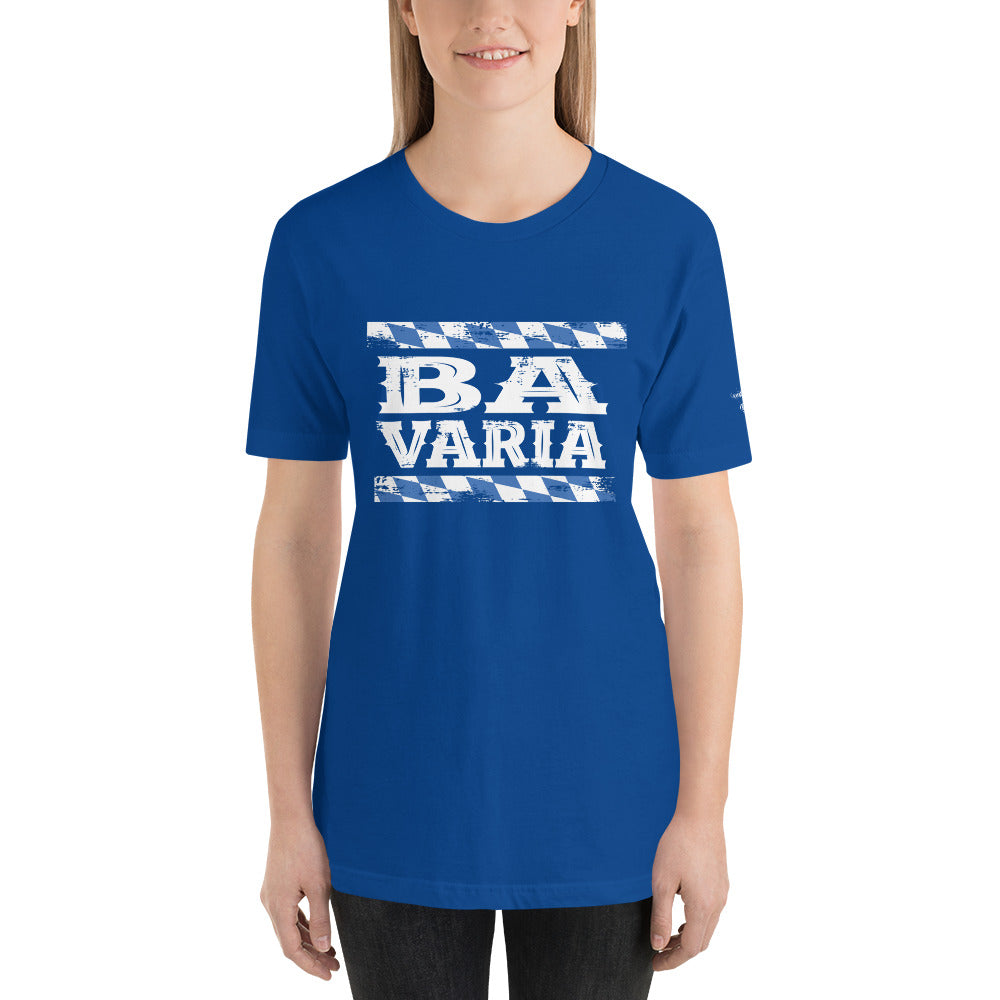 -BAVARIA- Kurzärmeliges Unisex-T-Shirt