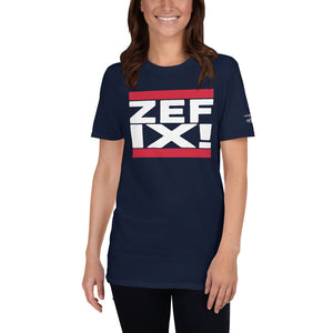 -ZEFIX!- Kurzarm-Unisex-T-Shirt