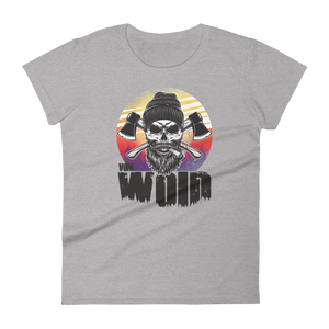 -VOM WOID- Frauen Kurzarm T-Shirt