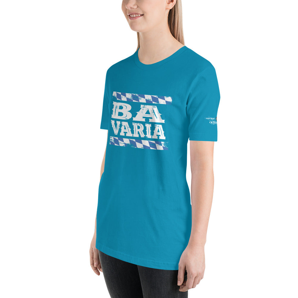 -BAVARIA- Kurzärmeliges Unisex-T-Shirt