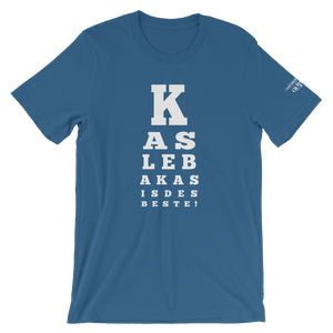 -BOARISCHER SEHTEST- Kurzärmeliges Unisex-T-Shirt