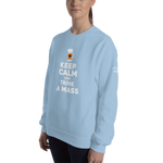 -KEEP CALM UND TRINK A MASS- Sweatshirt