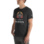 -BAVARIAN OUTBACK- Kurzärmeliges Unisex-T-Shirt