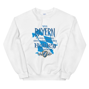 -BAYERISCHE HELDEN- Unisex-Sweatshirt