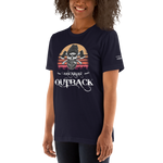 -BAVARIAN OUTBACK- Kurzärmeliges Unisex-T-Shirt