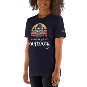 -BAVARIAN OUTBACK- Kurzärmeliges Unisex-T-Shirt