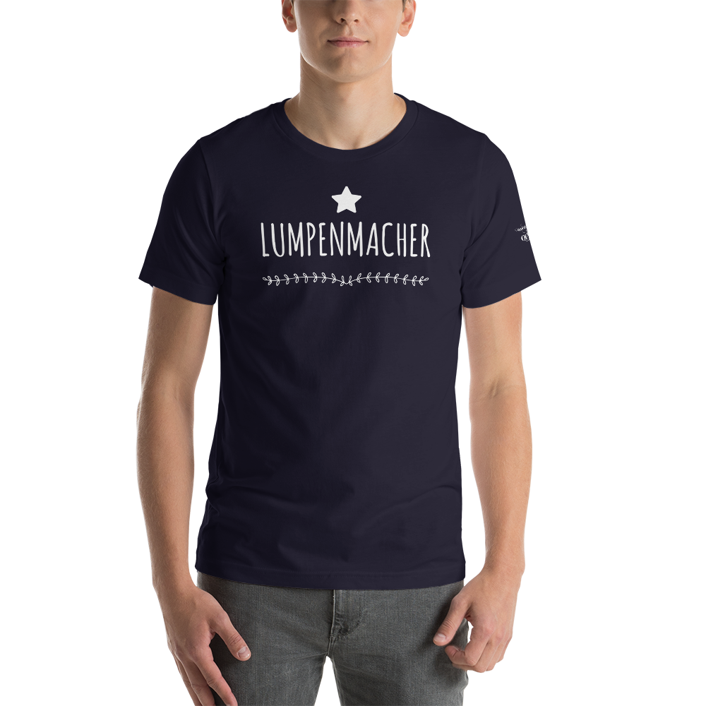 -LUMPENMACHER- Kurzärmeliges Unisex-T-Shirt