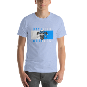 -BAVARIAN OUTBACK- Kurzärmeliges Unisex-T-Shirt