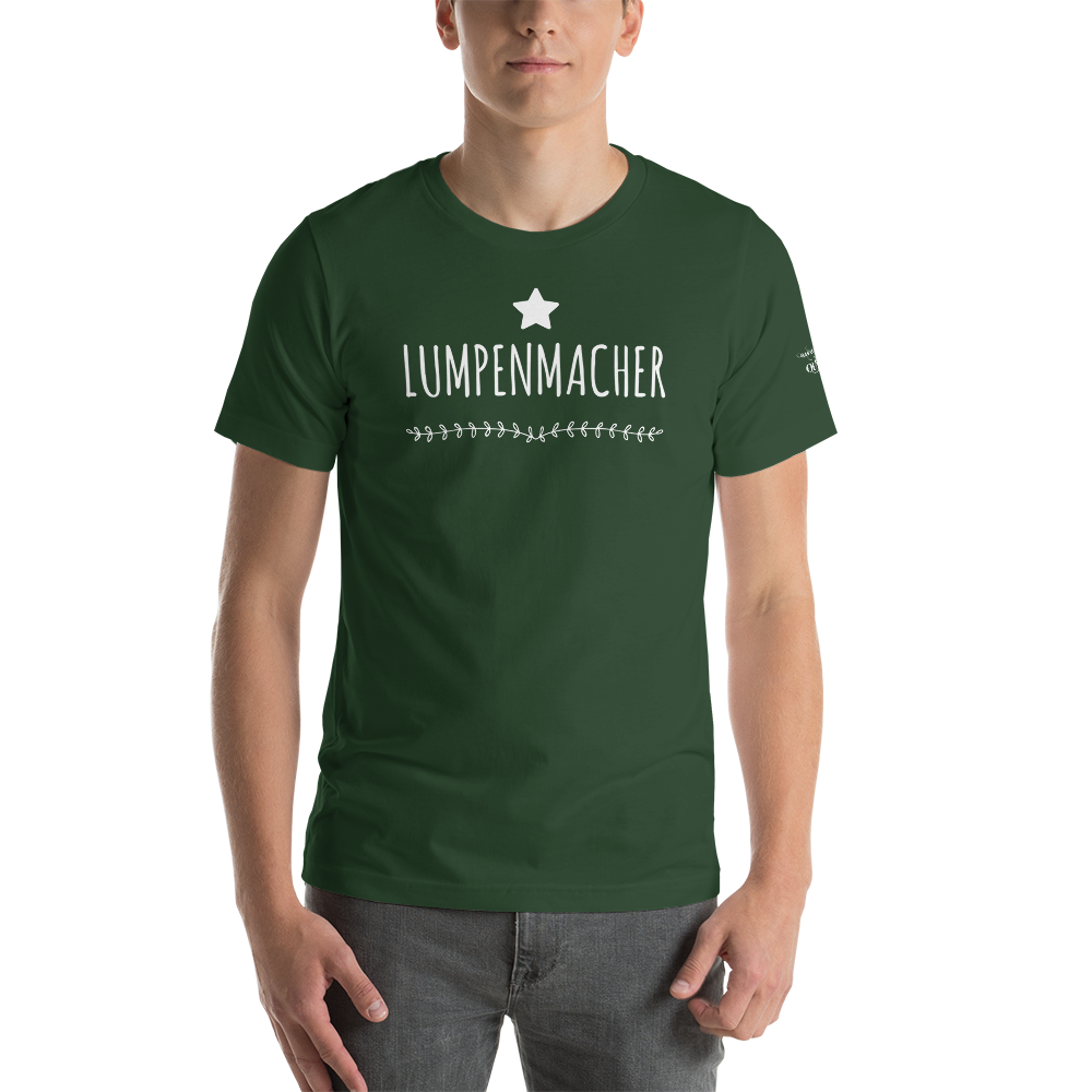 -LUMPENMACHER- Kurzärmeliges Unisex-T-Shirt