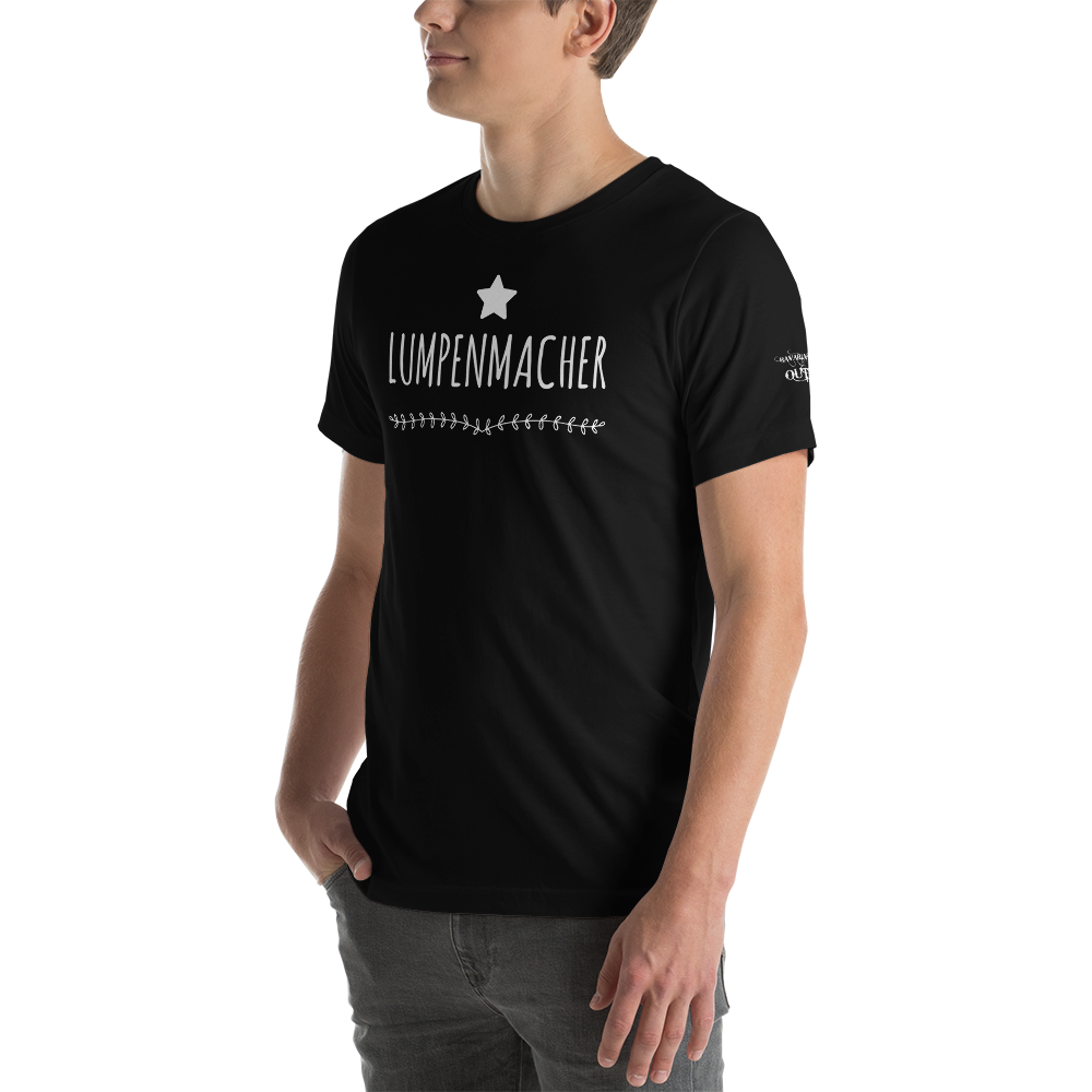 -LUMPENMACHER- Kurzärmeliges Unisex-T-Shirt