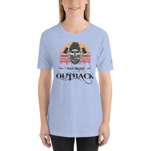 -BAVARIAN OUTBACK- Kurzärmeliges Unisex-T-Shirt