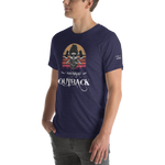 -BAVARIAN OUTBACK- Kurzärmeliges Unisex-T-Shirt