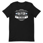 -WASCHECHTER BAYER- Kurzärmeliges Unisex-T-Shirt