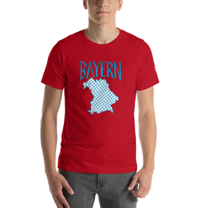 -BAYERN- Kurzärmeliges Unisex-T-Shirt