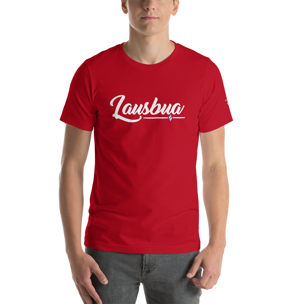 -LAUSBUA- Kurzärmeliges Unisex-T-Shirt