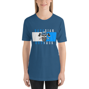 -BAVARIAN OUTBACK- Kurzärmeliges Unisex-T-Shirt