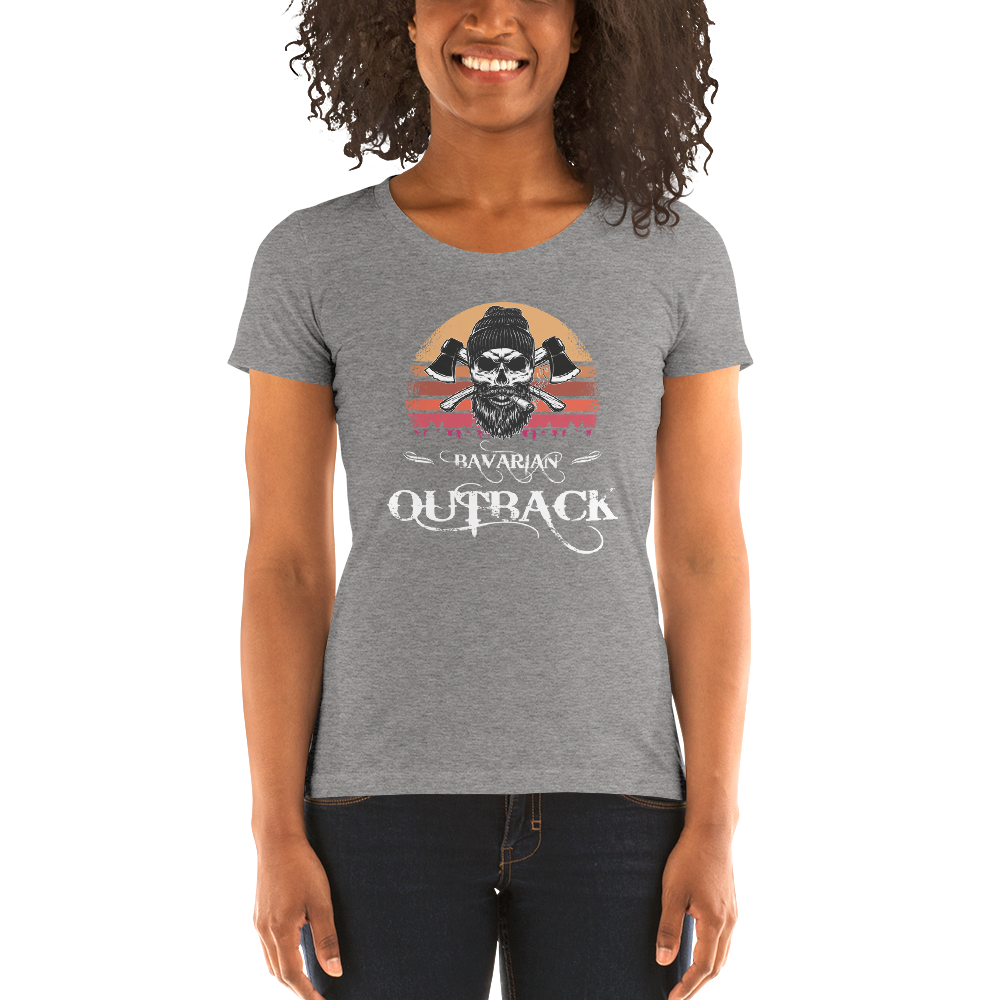 -BAVARIAN OUTBACK- Damen Kurzarm T-Shirt