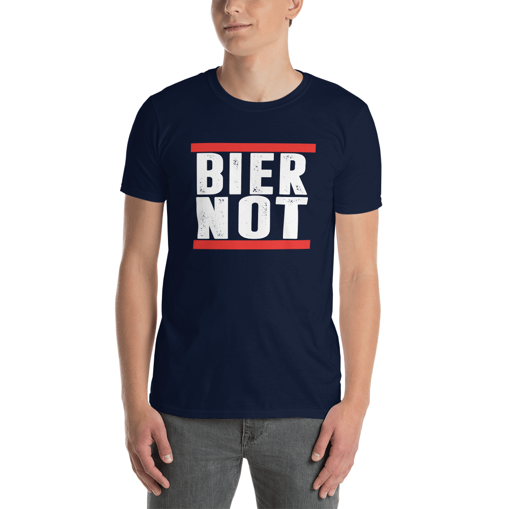 -BIERNOT- Kurzärmeliges Unisex-T-Shirt