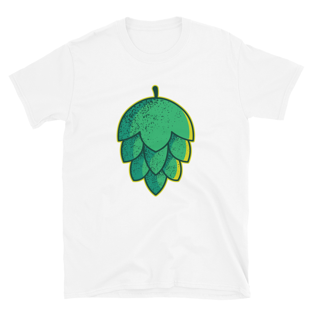 -HOPFEN- Kurzärmeliges Unisex-T-Shirt