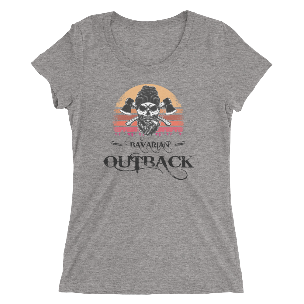 -BAVARIAN OUTBACK- Damen Kurzarm T-Shirt