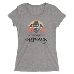 -BAVARIAN OUTBACK- Damen Kurzarm T-Shirt