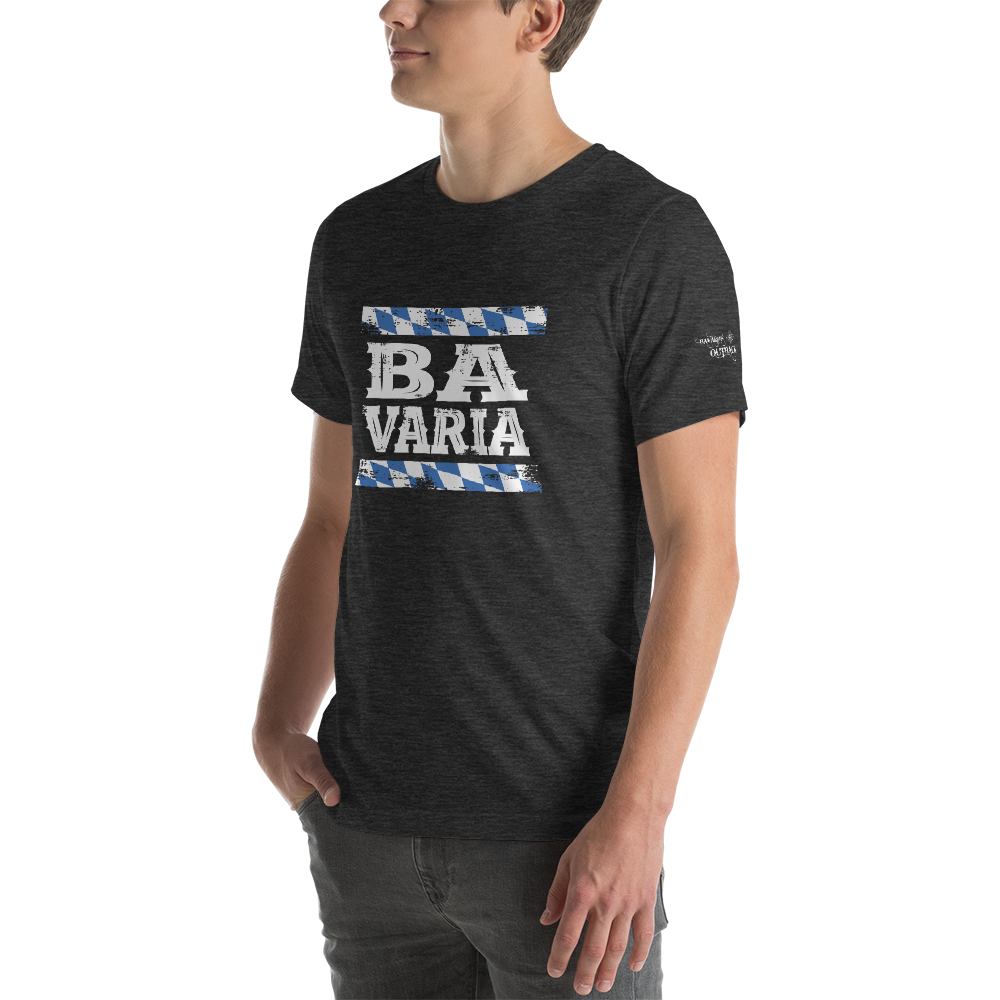 -BAVARIA- Kurzärmeliges Unisex-T-Shirt