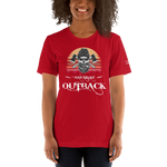 -BAVARIAN OUTBACK- Kurzärmeliges Unisex-T-Shirt