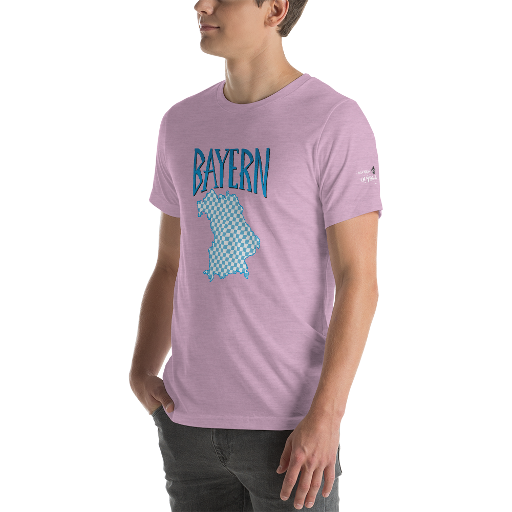 -BAYERN- Kurzärmeliges Unisex-T-Shirt