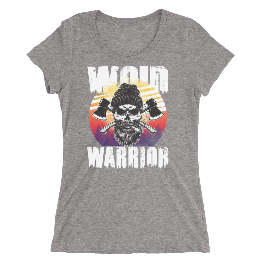 -WOID WARRIORI- Damen Kurzarm T-Shirt