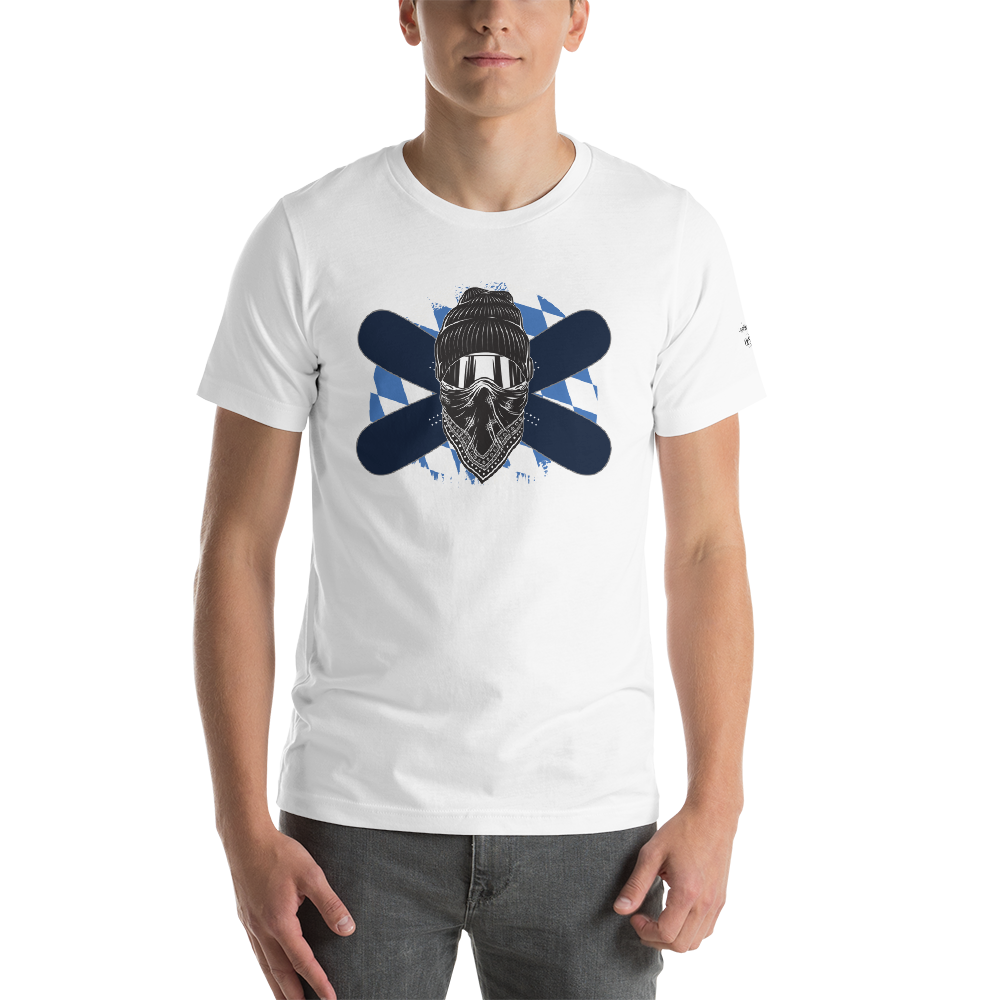 -BAVARIAN WOIDBOARDER- Kurzärmeliges Unisex-T-Shirt