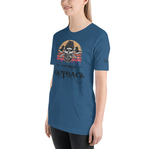 -BAVARIAN OUTBACK- Kurzärmeliges Unisex-T-Shirt