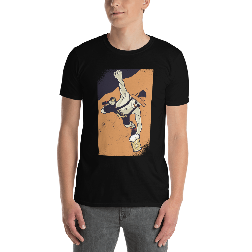 -FREE KRAXLER- Kurzärmeliges Unisex-T-Shirt