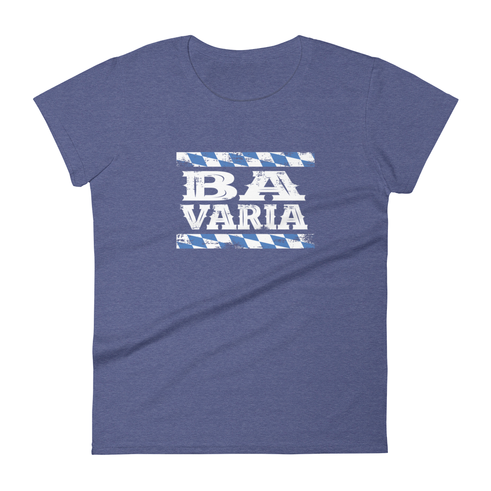 -BAVARIA- Frauen Kurzarm T-Shirt