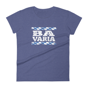 -BAVARIA- Frauen Kurzarm T-Shirt