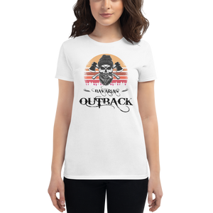 -BAVARIAN OUTBACK- Frauen Kurzarm T-Shirt