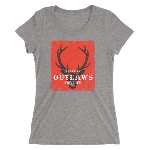 -BAVARIAN OUTLAWS FOR LIVE- Damen Kurzarm T-Shirt