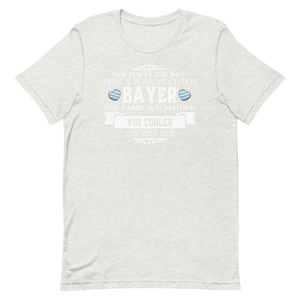 -WASCHECHTER BAYER- Kurzärmeliges Unisex-T-Shirt