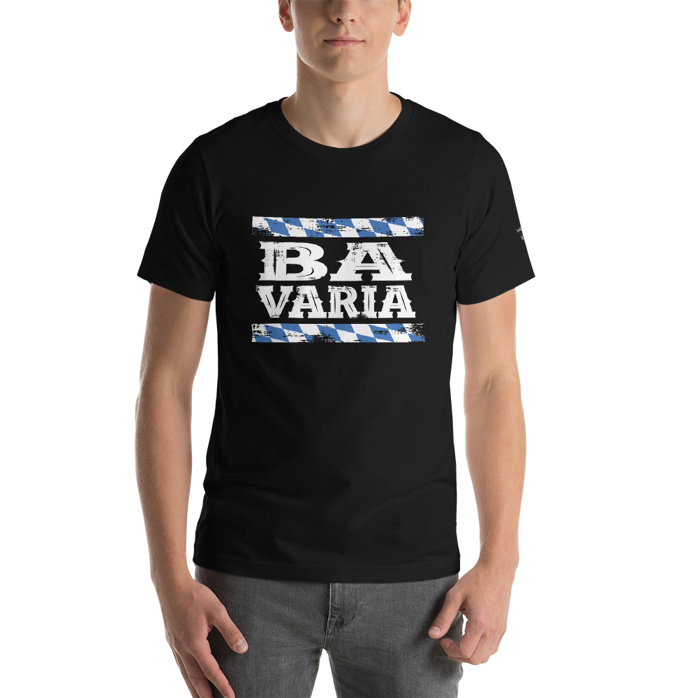 -BAVARIA- Kurzärmeliges Unisex-T-Shirt