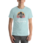 -BAVARIAN OUTBACK- Kurzärmeliges Unisex-T-Shirt