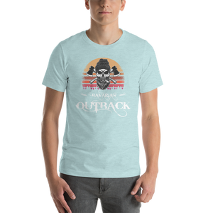 -BAVARIAN OUTBACK- Kurzärmeliges Unisex-T-Shirt