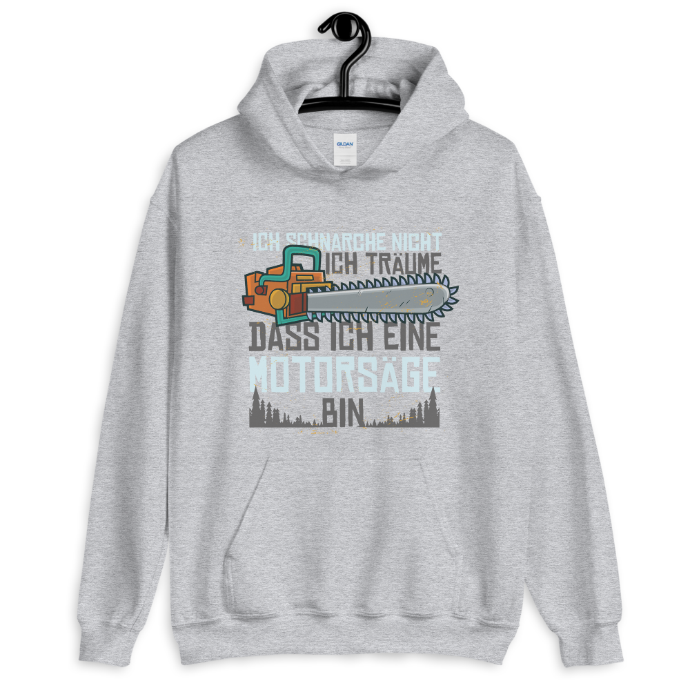 -ICH SCHNARCHE NICHT ICH TRÄUME...- Kapuzenpullover