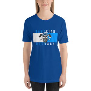 -BAVARIAN OUTBACK- Kurzärmeliges Unisex-T-Shirt