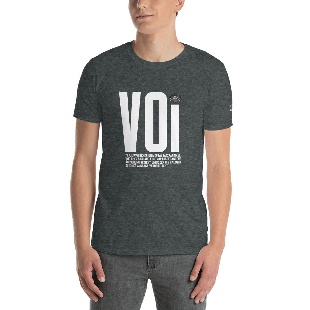 -VOI- Kurzarm-Unisex-T-Shirt