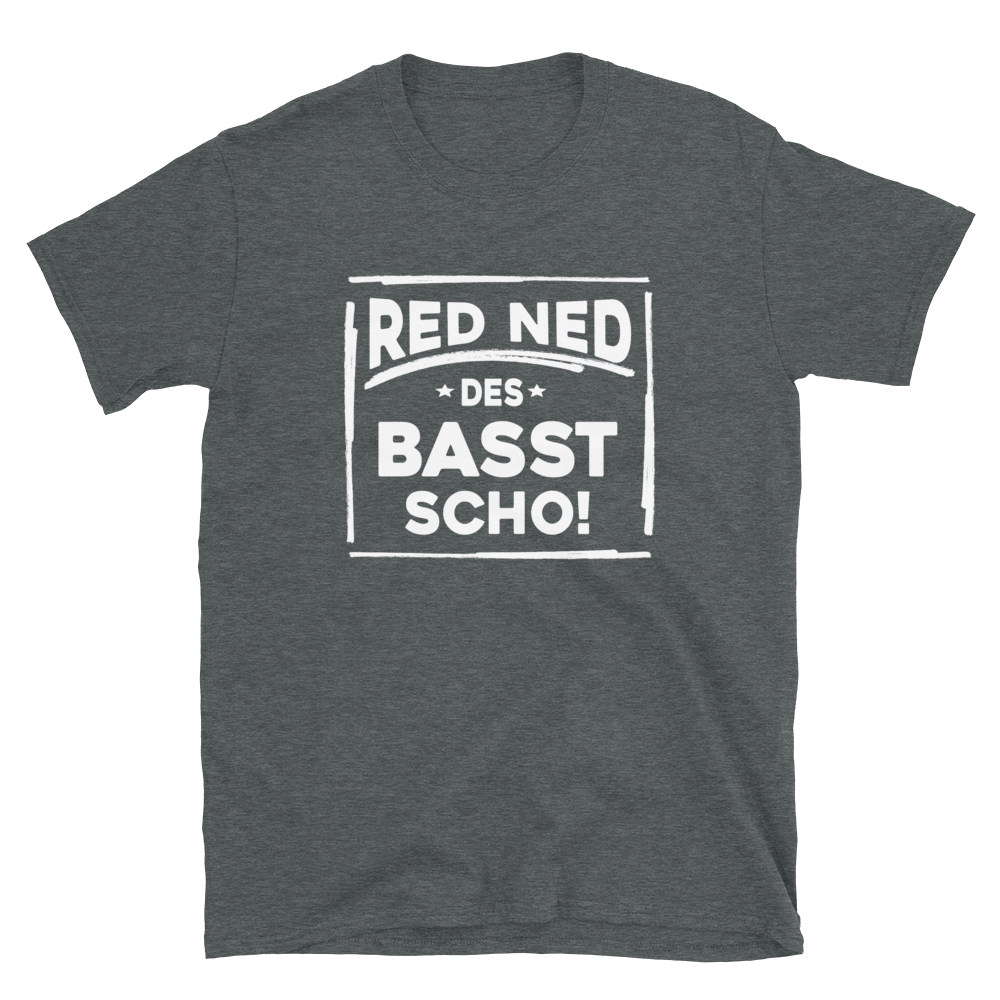 -RED NED- Kurzarm-Unisex-T-Shirt