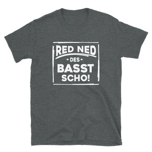 -RED NED- Kurzarm-Unisex-T-Shirt