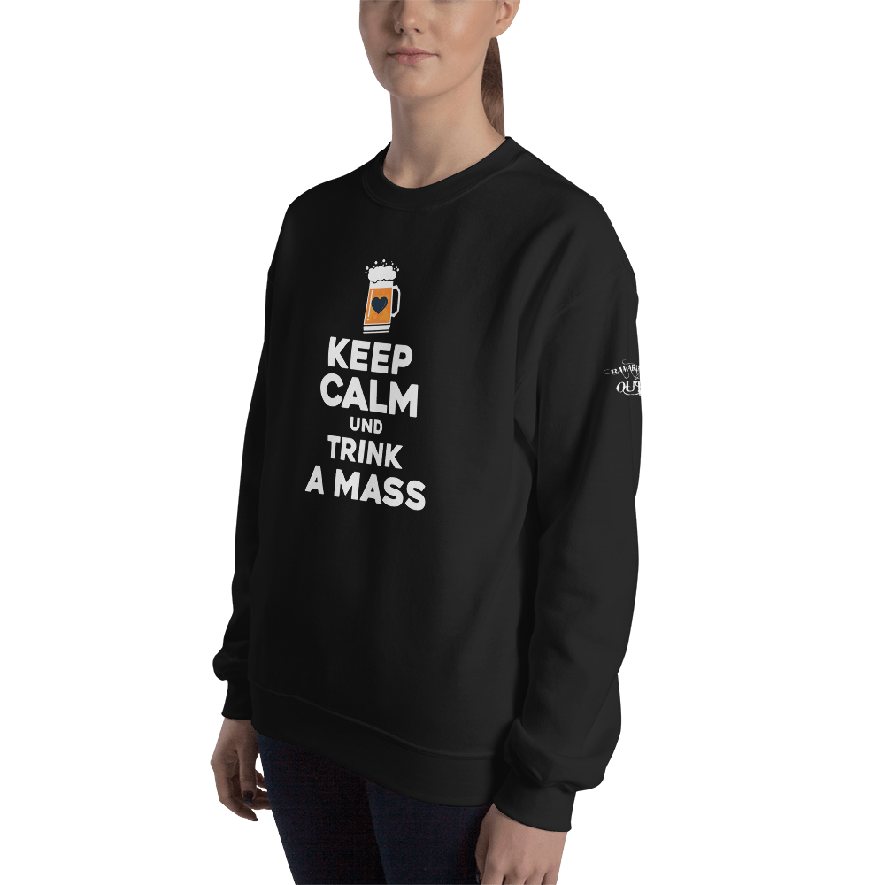 -KEEP CALM UND TRINK A MASS- Sweatshirt