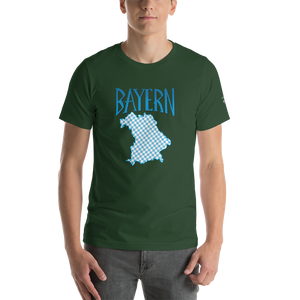 -BAYERN- Kurzärmeliges Unisex-T-Shirt