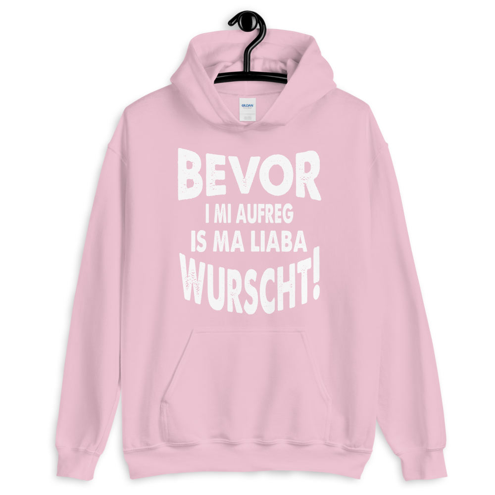 -BEVOR I MI AUFREG- Kapuzenpulli