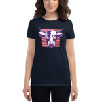 -KUAH- Frauen Kurzärmeliges T-Shirt